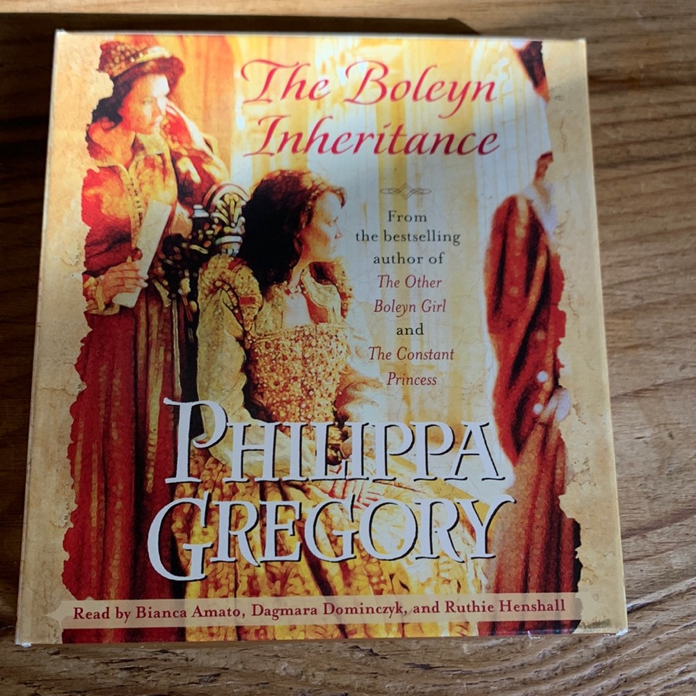 “The Boleyn” by Philippa Gregory CD audiobooks. 5 CDs/6 hours